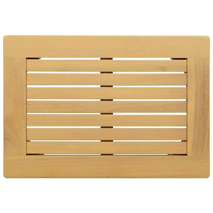 Masă de cafea Acacia deschis 50 x 35 x 36 cm - WALTI WALTI