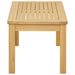 Masă de cafea Acacia deschis 70 x 40 x 36 cm - WALTI WALTI
