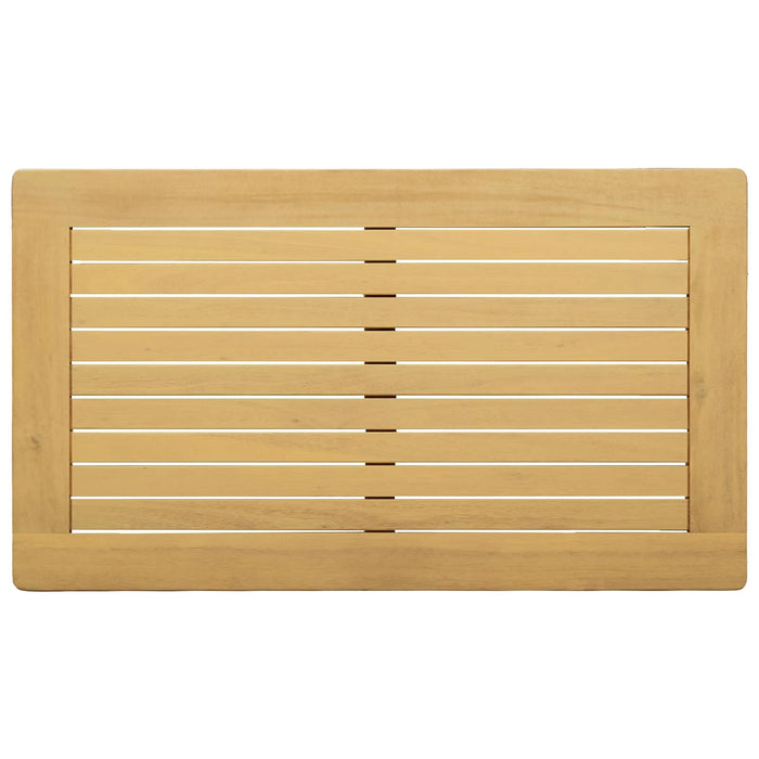 Masă de cafea Acacia deschis 70 x 40 x 36 cm - WALTI WALTI