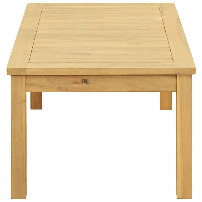 Masă de cafea Acacia deschis 90 x 50 x 36 cm - WALTI WALTI