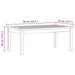 Masă de cafea Acacia deschis 90 x 50 x 36 cm - WALTI WALTI
