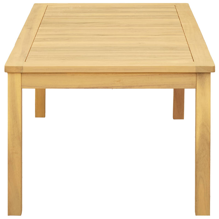 Masă de cafea Acacia deschis 110 x 60 x 45 cm - WALTI WALTI
