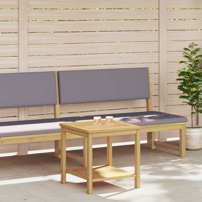 Masă laterală Ulei Natural 45 x 45 x 45 cm Lemn Solid de Acacia - WALTI WALTI