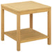 Masă laterală Ulei Natural 45 x 45 x 45 cm Lemn Solid de Acacia - WALTI WALTI