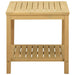 Masă laterală Ulei Natural 45 x 45 x 45 cm Lemn Solid de Acacia - WALTI WALTI
