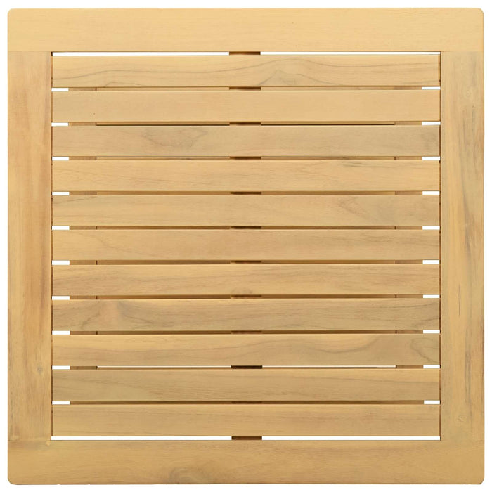 Masă laterală Ulei Natural 45 x 45 x 45 cm Lemn Solid de Acacia - WALTI WALTI