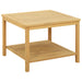 Masă laterală Ulei Natural 60 x 60 x 45 cm Lemn Solid de Acacia - WALTI WALTI