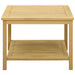 Masă laterală Ulei Natural 60 x 60 x 45 cm Lemn Solid de Acacia - WALTI WALTI