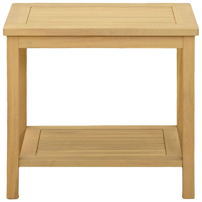 Masă laterală Ulei Natural 50 x 35 x 45 cm Lemn Solid de Acacia - WALTI WALTI