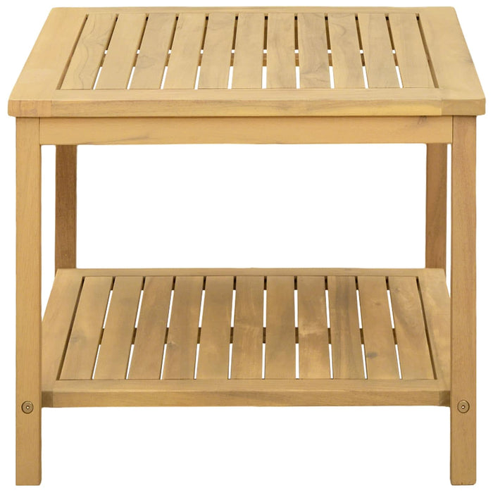 Masă laterală Ulei Natural 50 x 35 x 45 cm Lemn Solid de Acacia - WALTI WALTI
