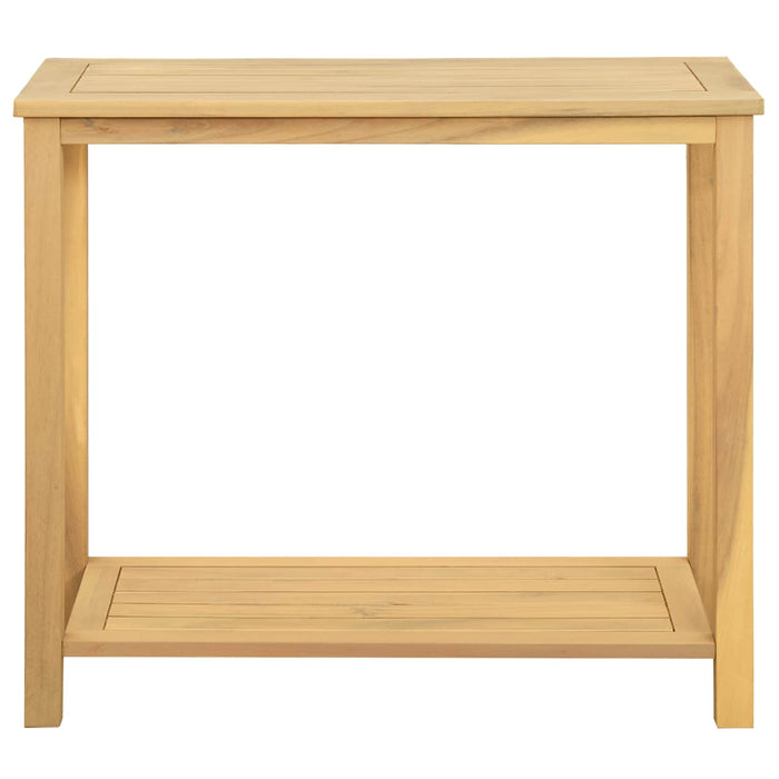 Masă de consolă pentru grădină Acacia deschis 80 x 35 x 75 cm - WALTI WALTI
