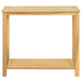 Masă de consolă pentru grădină Acacia deschis 80 x 35 x 75 cm - WALTI WALTI