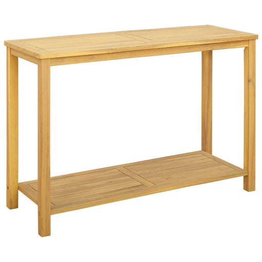 Masă de consolă pentru grădină Acacia deschis 110 x 40 x 75 cm - WALTI WALTI