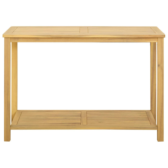 Masă de consolă pentru grădină Acacia deschis 110 x 40 x 75 cm - WALTI WALTI