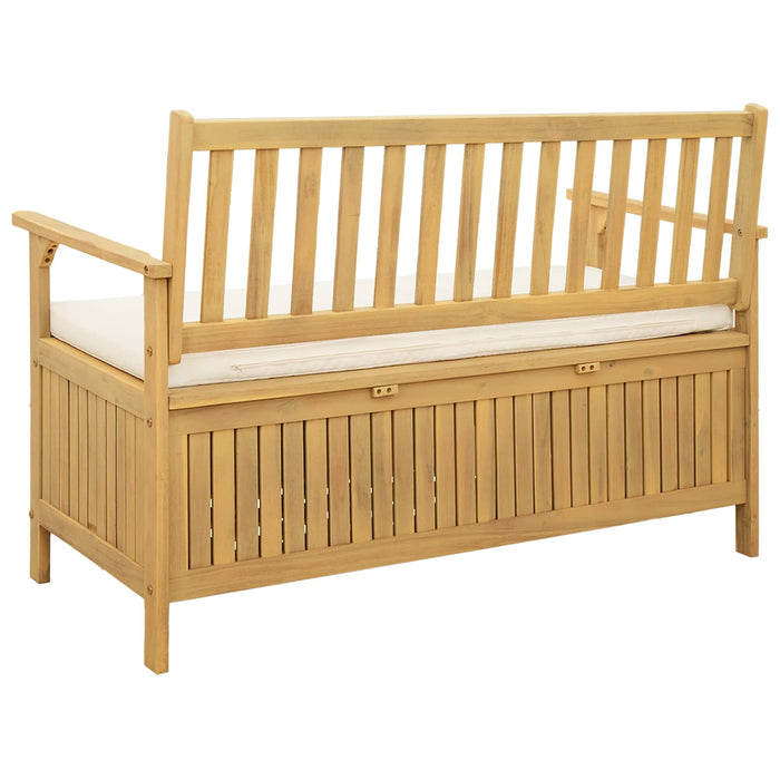 Bancă cu spațiu de depozitare cu pernă cu ușă 120 x 63 x 84 cm - WALTI WALTI
