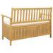 Bancă cu spațiu de depozitare cu pernă cu ușă 120 x 63 x 84 cm - WALTI WALTI