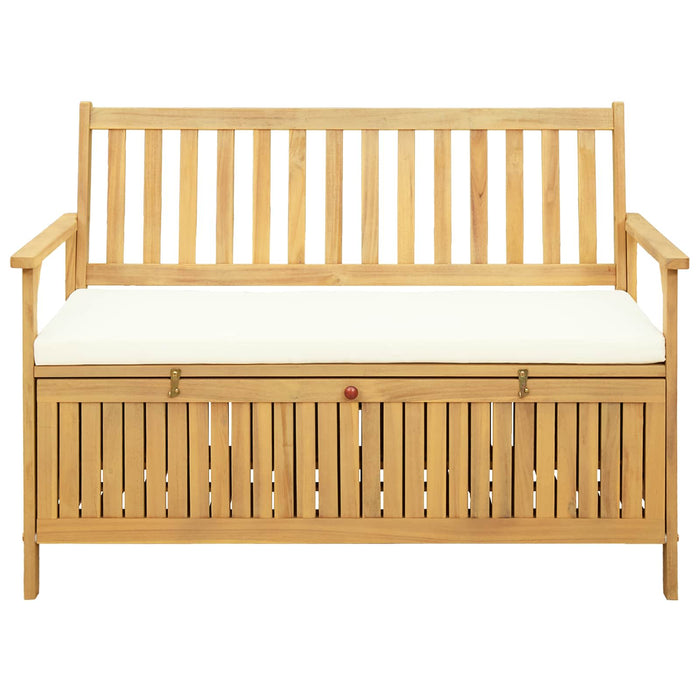 Bancă cu spațiu de depozitare cu pernă cu ușă 120 x 63 x 84 cm - WALTI WALTI