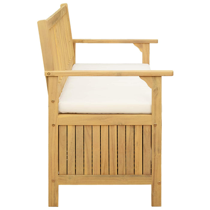 Bancă cu spațiu de depozitare cu pernă cu ușă 120 x 63 x 84 cm - WALTI WALTI