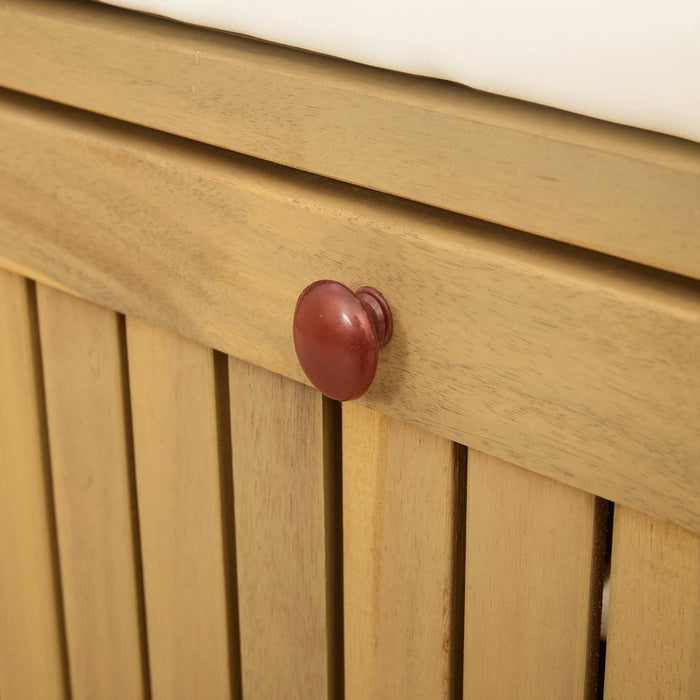 Bancă cu spațiu de depozitare cu pernă cu ușă 170 x 63 x 84 cm - WALTI WALTI
