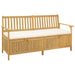 Bancă cu spațiu de depozitare cu pernă cu ușă 170 x 63 x 84 cm - WALTI WALTI