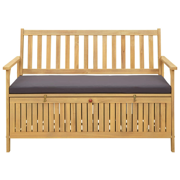 Bancă cu spațiu de depozitare cu pernă cu ușă 120 x 63 x 84 cm - WALTI WALTI