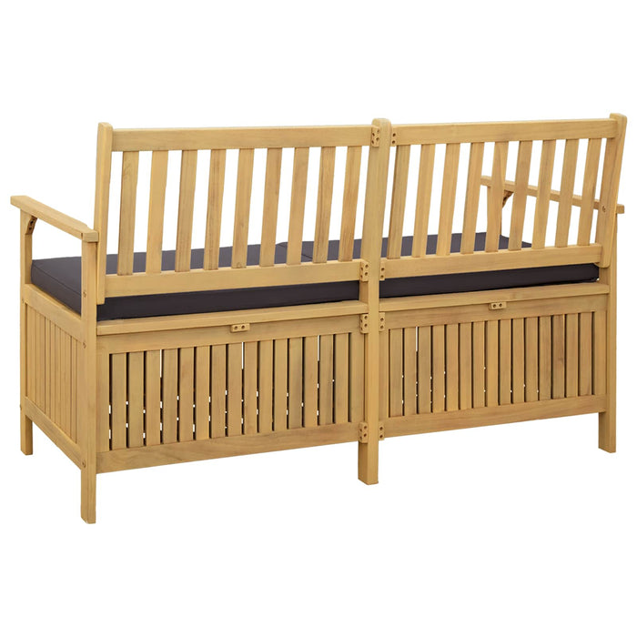 Bancă cu spațiu de depozitare cu pernă cu ușă 148 x 63 x 84 cm - WALTI WALTI
