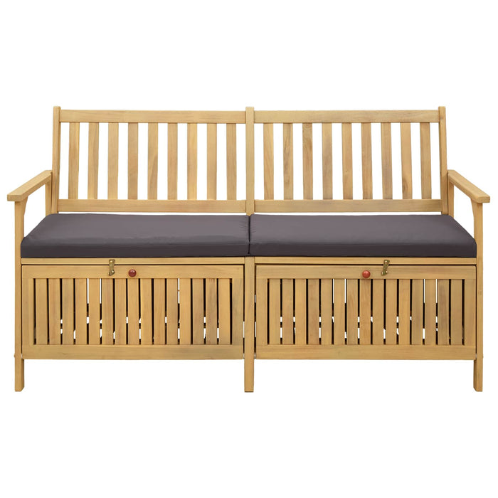Bancă cu spațiu de depozitare cu pernă cu ușă 148 x 63 x 84 cm - WALTI WALTI