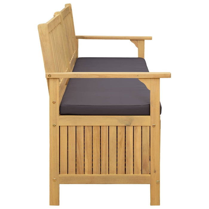 Bancă cu spațiu de depozitare cu pernă cu ușă 148 x 63 x 84 cm - WALTI WALTI