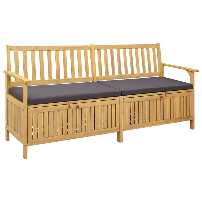 Bancă cu spațiu de depozitare cu pernă cu ușă 170 x 63 x 84 cm - WALTI WALTI