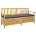 Bancă cu spațiu de depozitare cu pernă cu ușă 170 x 63 x 84 cm - WALTI WALTI