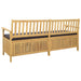 Bancă cu spațiu de depozitare cu pernă cu ușă 170 x 63 x 84 cm - WALTI WALTI