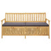 Bancă cu spațiu de depozitare cu pernă cu ușă 170 x 63 x 84 cm - WALTI WALTI
