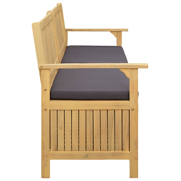 Bancă cu spațiu de depozitare cu pernă cu ușă 170 x 63 x 84 cm - WALTI WALTI