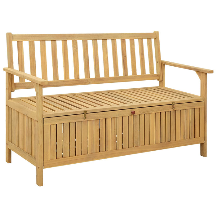 Bancă cu spațiu de depozitare 120 x 63 x 84 cm Acacia Solidă - WALTI WALTI