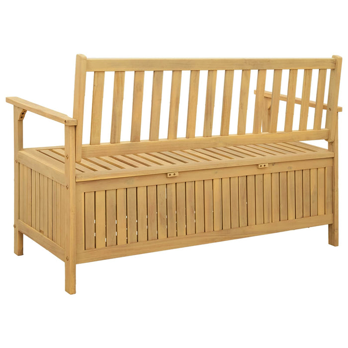 Bancă cu spațiu de depozitare 120 x 63 x 84 cm Acacia Solidă - WALTI WALTI