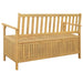 Bancă cu spațiu de depozitare 120 x 63 x 84 cm Acacia Solidă - WALTI WALTI