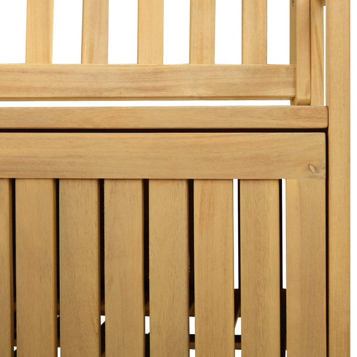 Bancă cu spațiu de depozitare 148 x 63 x 84 cm Acacia Solidă - WALTI WALTI