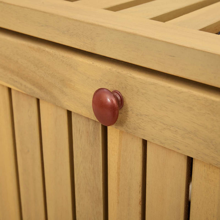 Bancă cu spațiu de depozitare 148 x 63 x 84 cm Acacia Solidă - WALTI WALTI