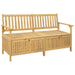 Bancă cu spațiu de depozitare 148 x 63 x 84 cm Acacia Solidă - WALTI WALTI