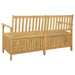 Bancă cu spațiu de depozitare 148 x 63 x 84 cm Acacia Solidă - WALTI WALTI