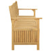 Bancă cu spațiu de depozitare 148 x 63 x 84 cm Acacia Solidă - WALTI WALTI