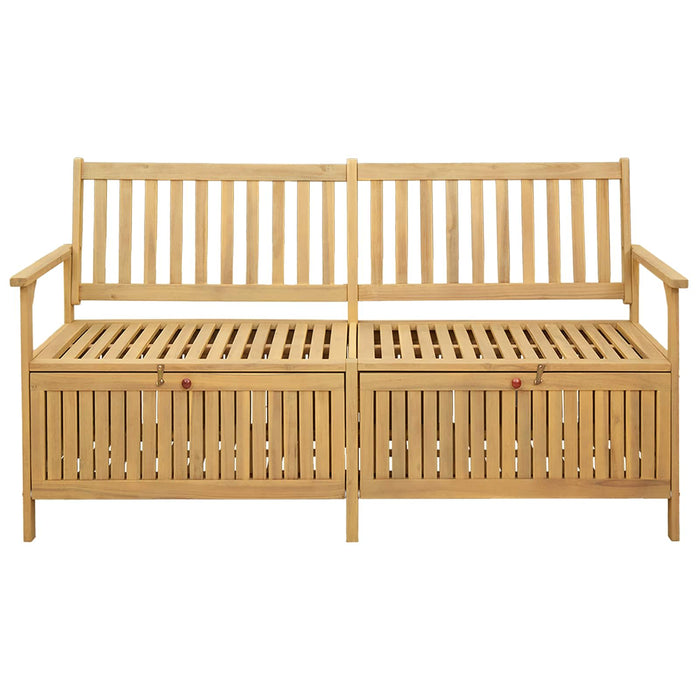 Bancă cu spațiu de depozitare 170 x 63 x 84 cm Acacia Solidă - WALTI WALTI