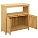 Masă de consolă pentru grădină Acacia deschis 80 x 35 x 75 cm - WALTI WALTI