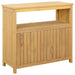 Masă de consolă pentru grădină Acacia deschis 80 x 35 x 75 cm - WALTI WALTI