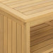 Masă de consolă pentru grădină Acacia deschis 110 x 35 x 75 cm - WALTI WALTI