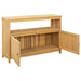 Masă de consolă pentru grădină Acacia deschis 110 x 35 x 75 cm - WALTI WALTI