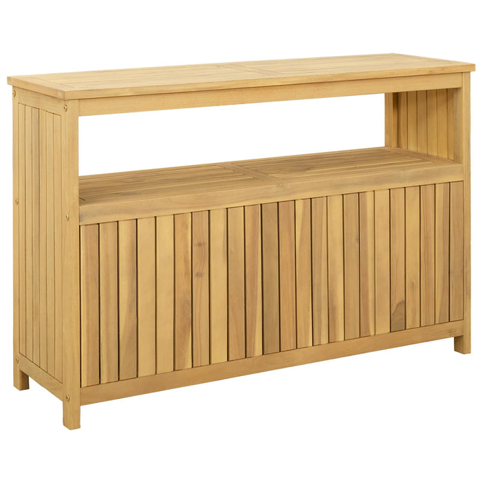 Masă de consolă pentru grădină Acacia deschis 110 x 35 x 75 cm - WALTI WALTI