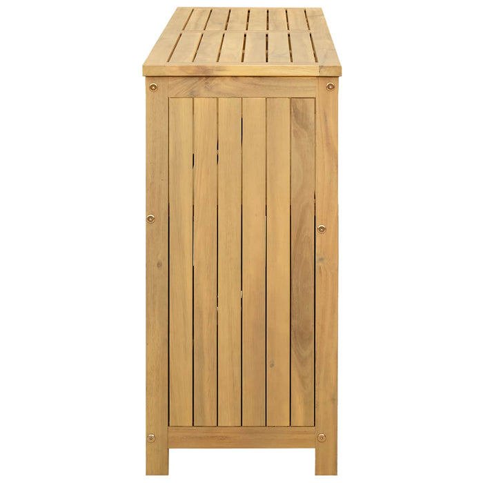 Masă de consolă pentru grădină Acacia deschis 110 x 35 x 75 cm - WALTI WALTI