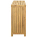 Masă de consolă pentru grădină Acacia deschis 110 x 35 x 75 cm - WALTI WALTI