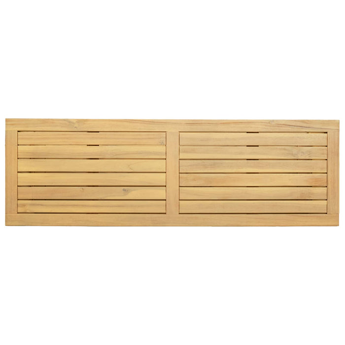 Masă de consolă pentru grădină Acacia deschis 110 x 35 x 75 cm - WALTI WALTI